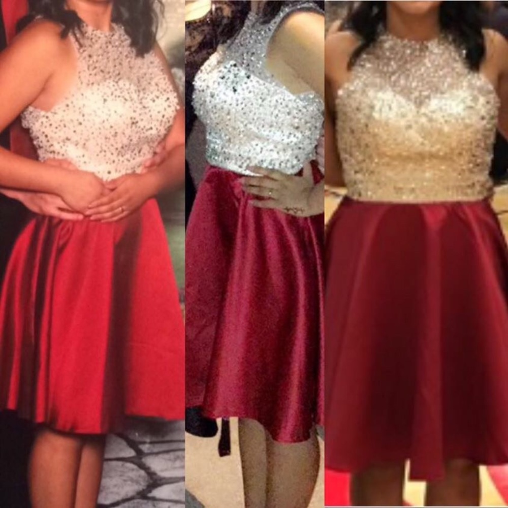 Open back Homecoming Dress