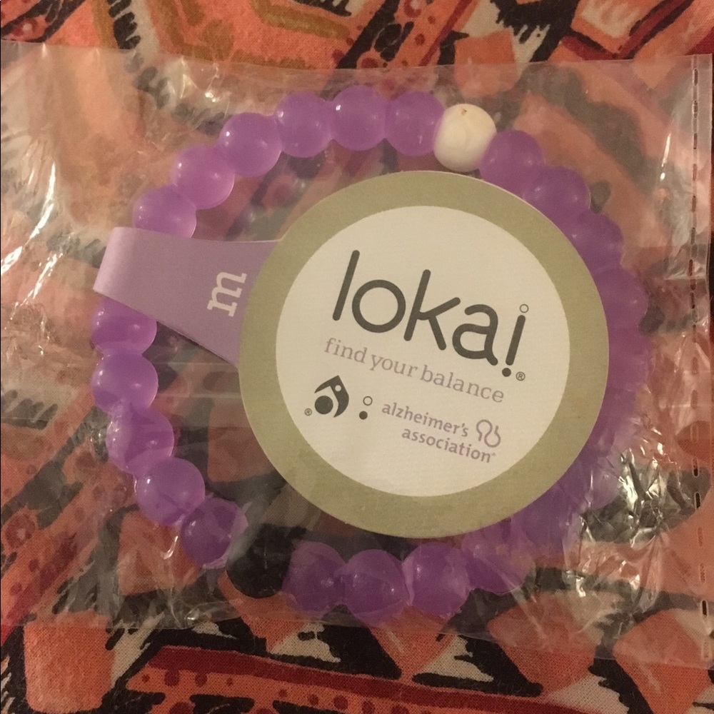 Purple authentic lokai bracelet