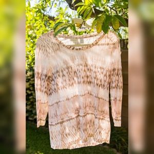 Chico's Patterned Shirt