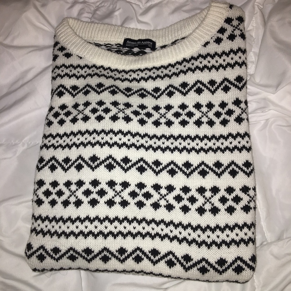 Patterned American Apparel Sweater