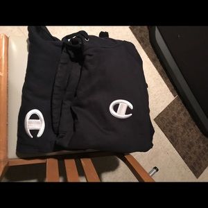 Champion Jogging Fit ( Large "C") hoodie and pants