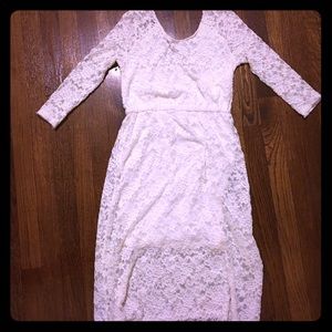 White Lace Free People Dress