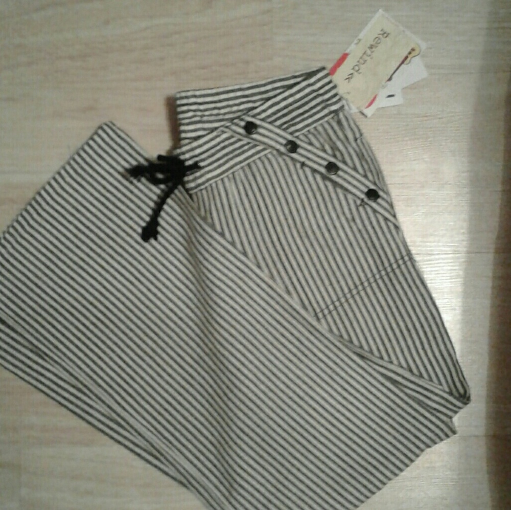 Women's Pinned Stripe Trousers