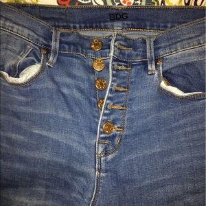 BDG skinny high rise jeans