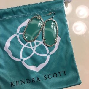 Kendra Scott Elle Earrings- Turquoise/ see through
