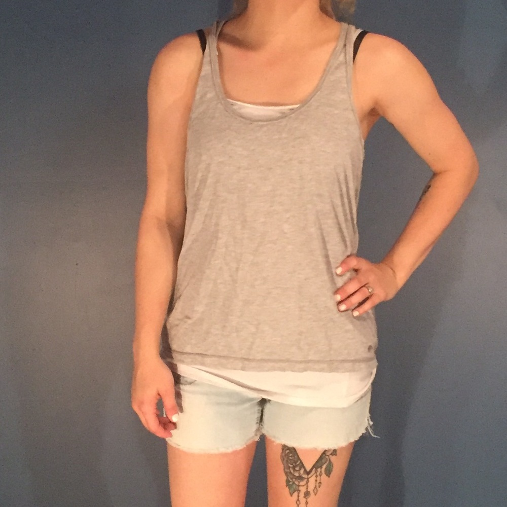 Grey tank top