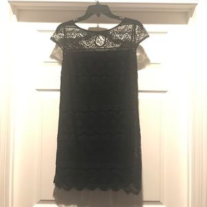 Black cocktail dress
