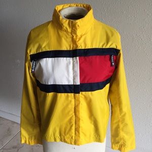 90s Vintage Tommy Hilfiger Logo Windbreaker Jacket
