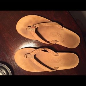 🌈Womens Rainbow Sandals size Medium 6.5-7.5 🌈