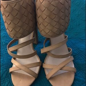 Dress sandals, size 8W, NWOT