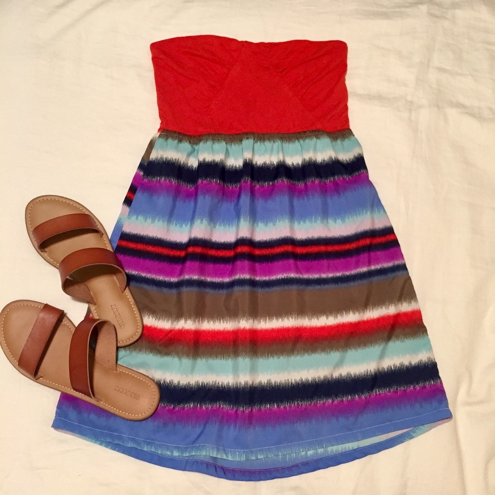 Roxy Strapless Summer Dress