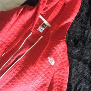 North Face Zip Up Sweater