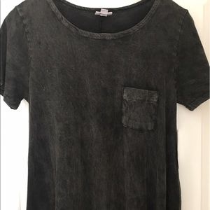 Lularoe Black Acid Wash Carly