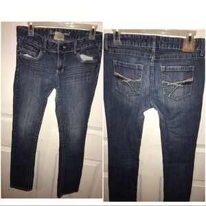 Red camel jeans size 9