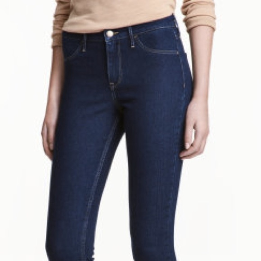 UNUSED - Dark Wash Skinny Jeans