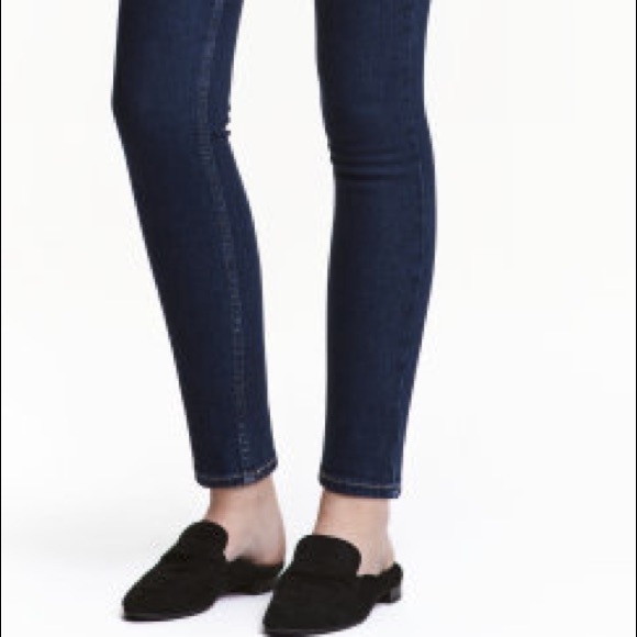 UNUSED - Dark Wash Skinny Jeans - Picture 2 of 4