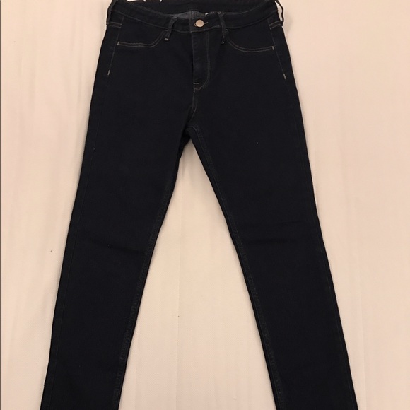 UNUSED - Dark Wash Skinny Jeans - Picture 4 of 4