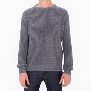 Small Men's American Apparel Fisherman's Pullover