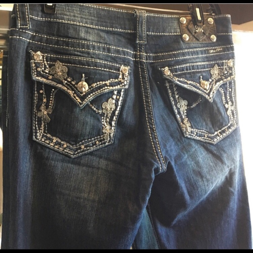 Dark wash Miss Me jeans
