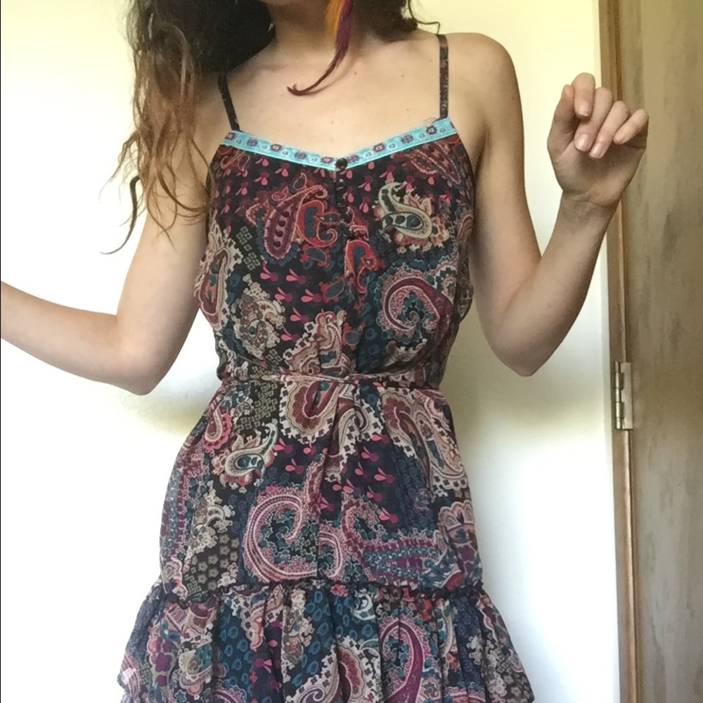 Colorful Patterned Sundress