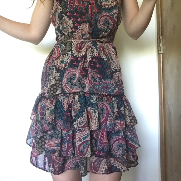 Colorful Patterned Sundress - Picture 2 of 3