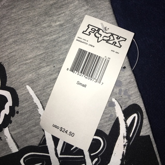 🆕FOX  RACING WOMENS SASQUATCH CREW NECK T-SHIRT - Picture 3 of 3