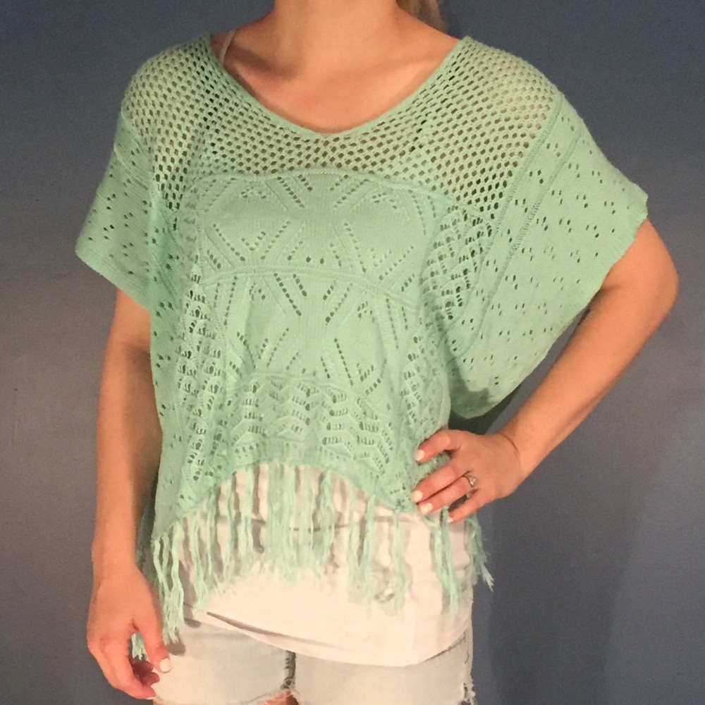 Mint tunic
