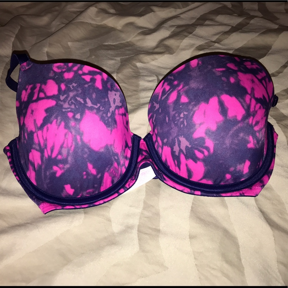 PINK// Tie Dye Bra