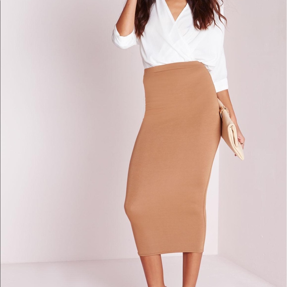 Missguided | Long Midi Skirt