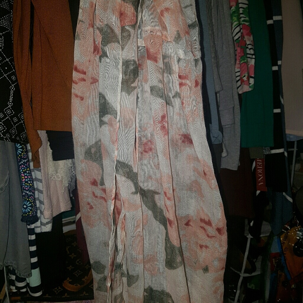 Floral scarf