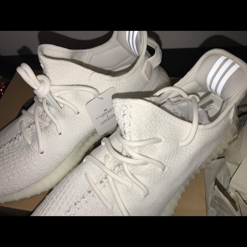Yeezy 350 boost all white