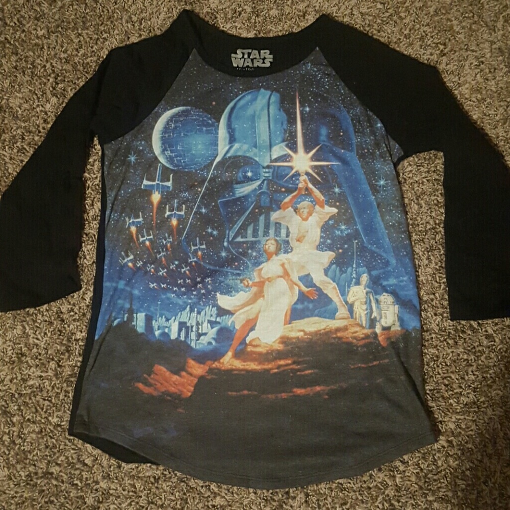 STAR WARS baseball tee!