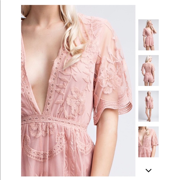 LAST 1️⃣ ✨HOST PICK ✨Acacia Lace Romper - Picture 5 of 8
