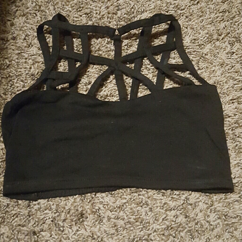 Strappy bralette
