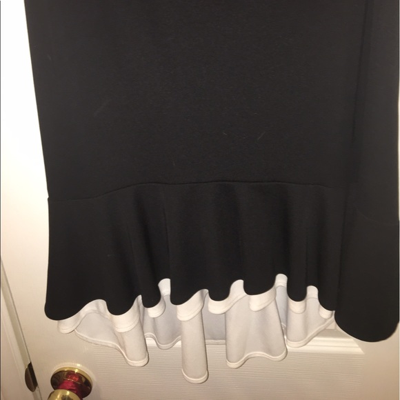 EUC Black House White Market Strapless Dress Sz. M - Picture 3 of 4