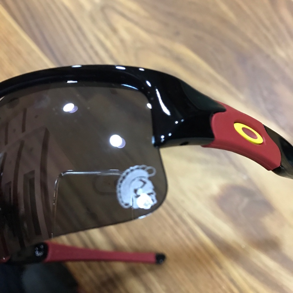 Oakley USC Trojan Flak Jacket Sunglasses