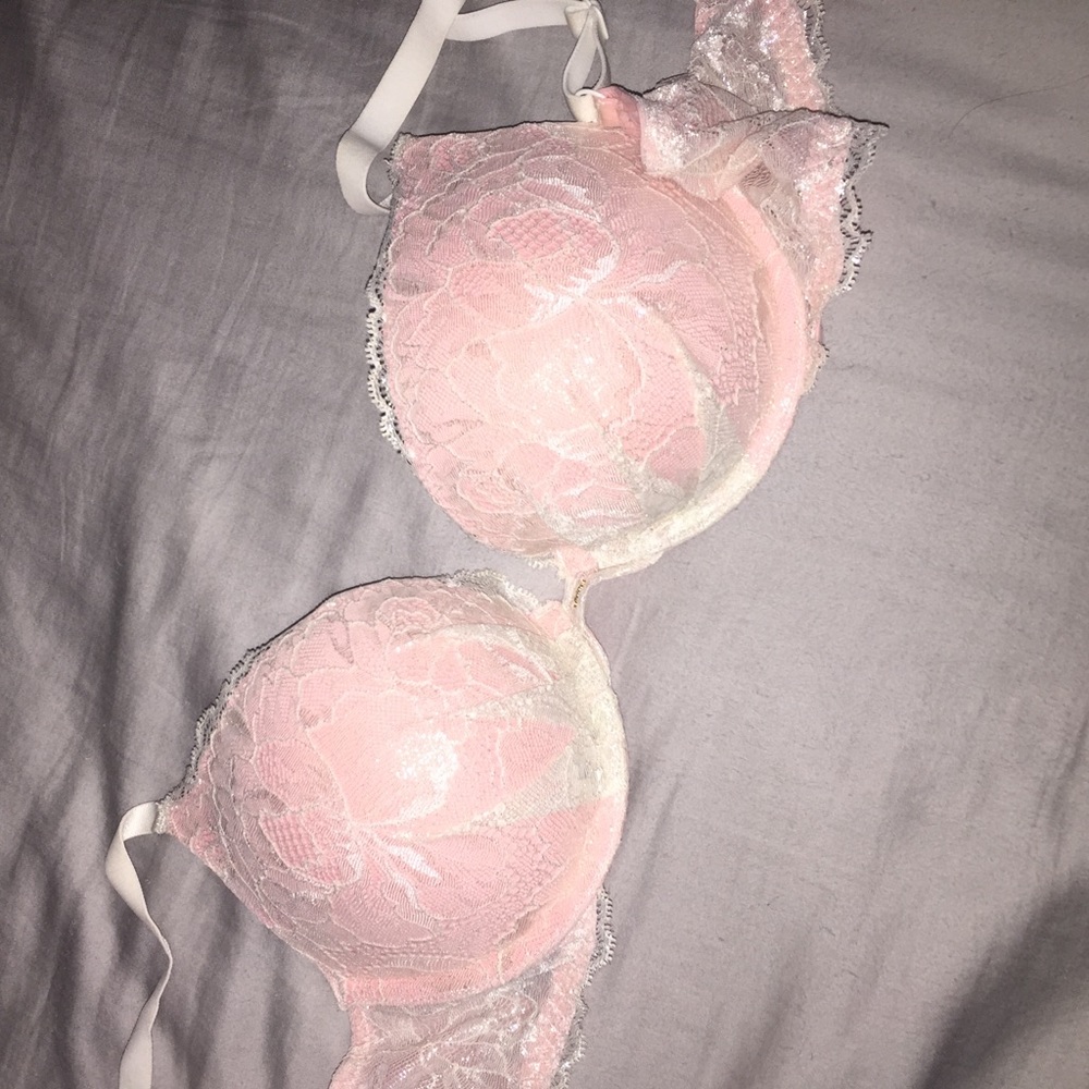 Victoria Secret white lace push-up!