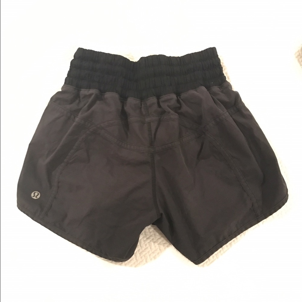 Black lulu lemon shorts