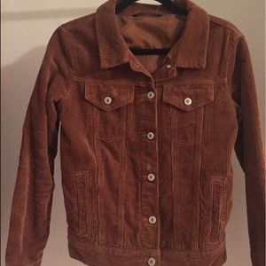 Brandy Melville Brown Corduroy Jacket