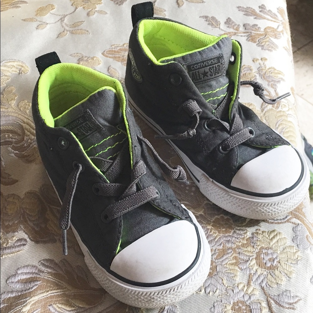 Toddler Boys High Top Converse Shoes