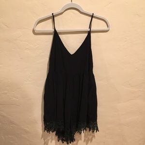 Black LF Romper