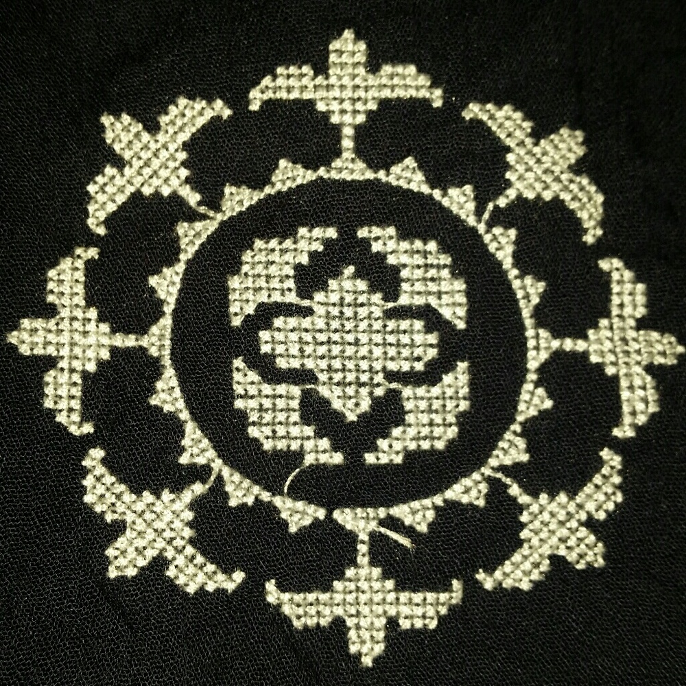 Boho Embroidered Flowy Tank - Picture 2 of 3