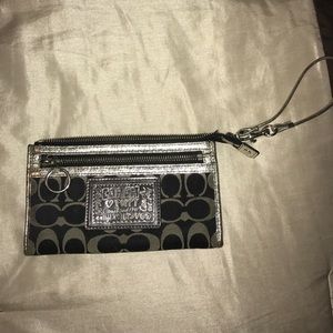 Authentic coach wristlet