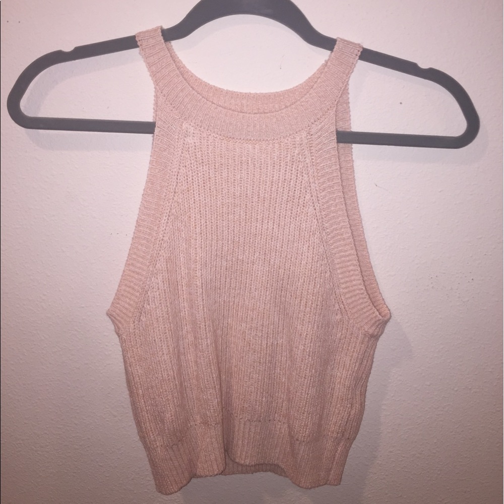 High Neck Crop top!!