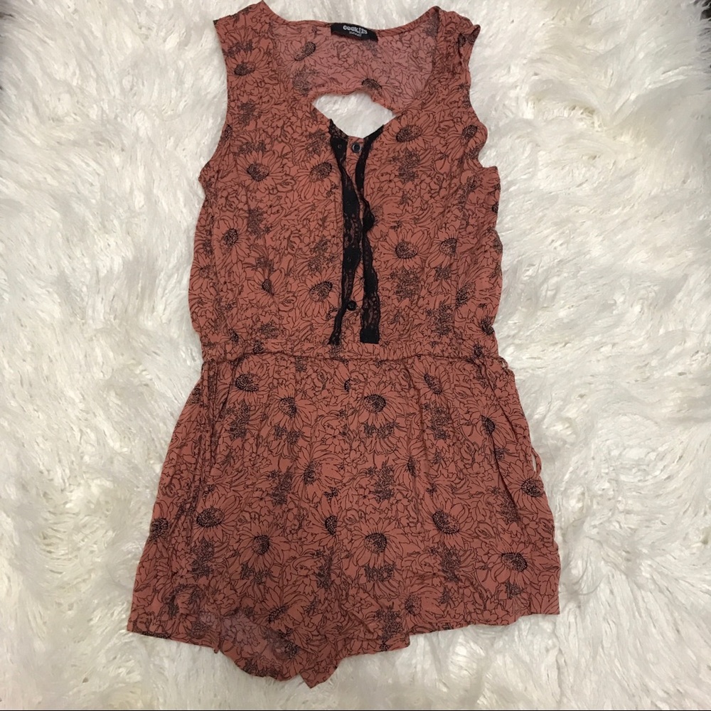 Cookies Hawaii Small Floral Romper