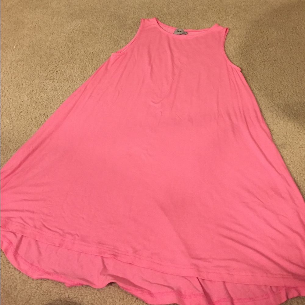 ASOS pink shift dress