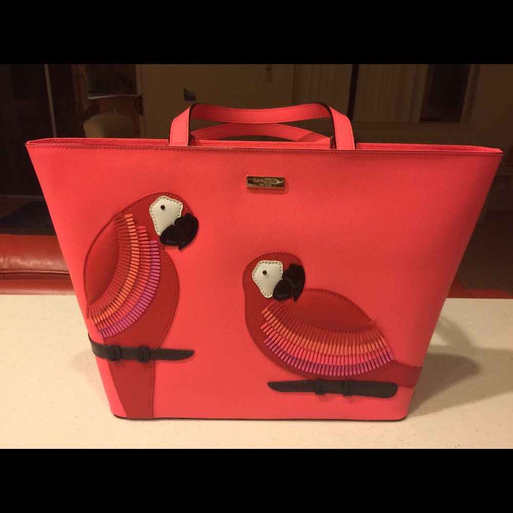 won't find it cheaper!Kate Spade leather parrot