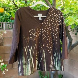Chico's Leopard Shirt