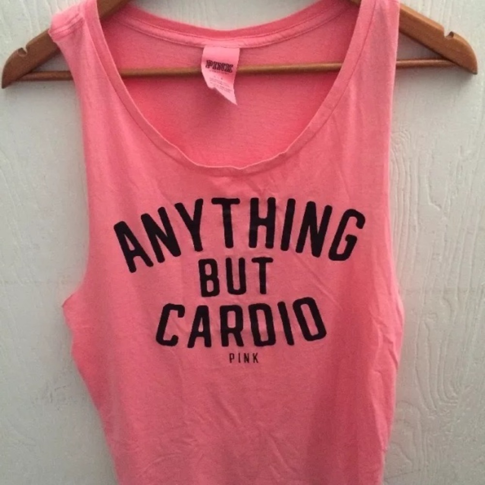 Victoria's Secret PINK muscle tee crossfit yoga
