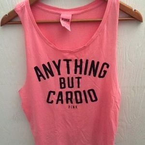 Victoria's Secret PINK muscle tee crossfit yoga